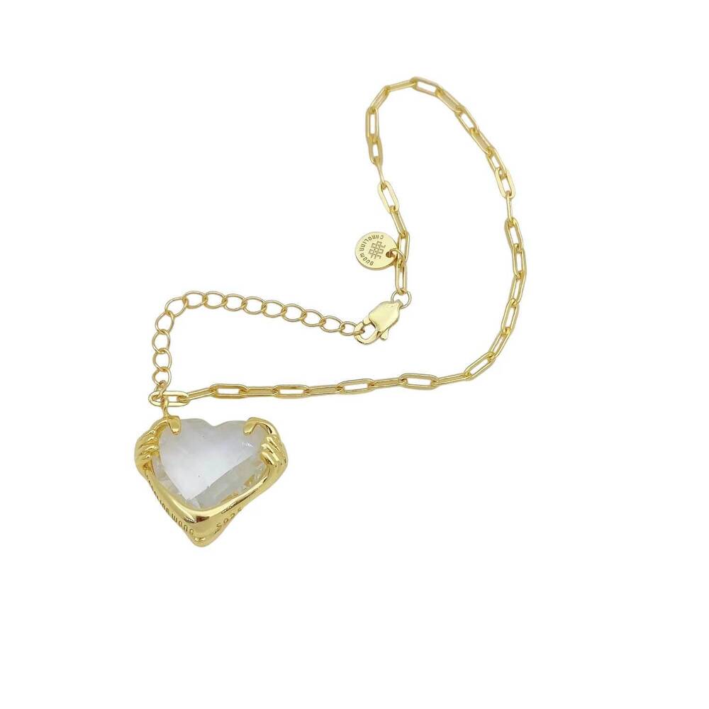NEW CAROLINA WONG women's self love bracelet in gold